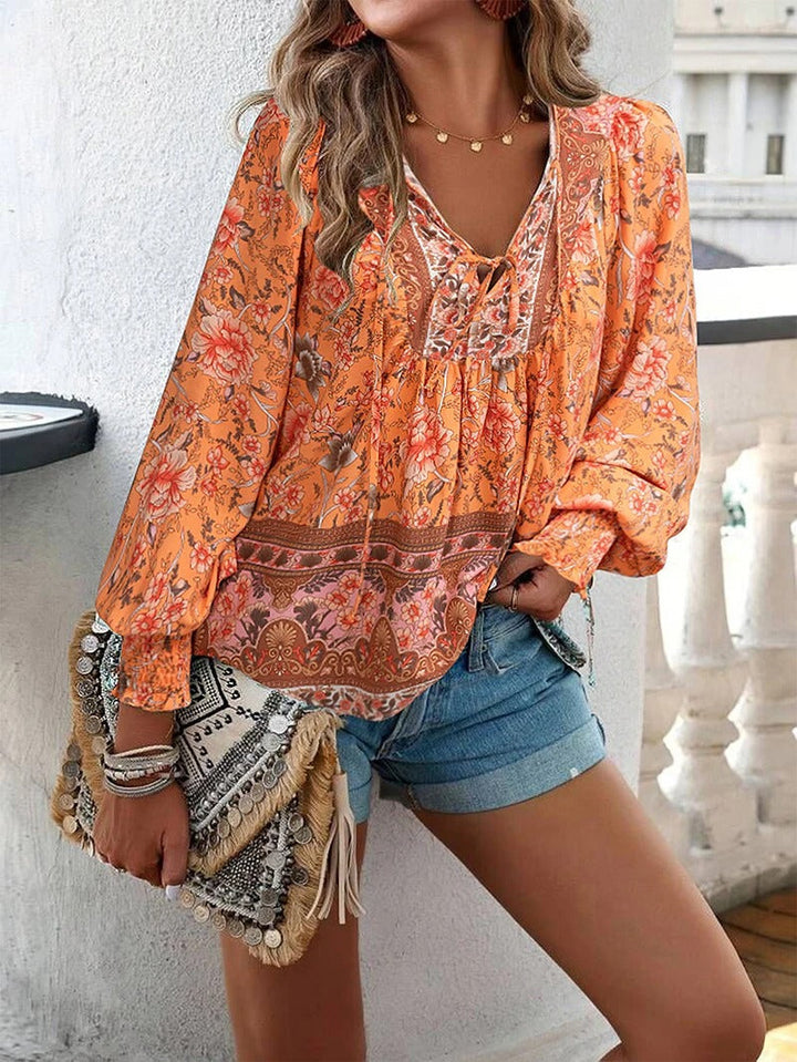 Jacey™ | Floral Printed Summer Top