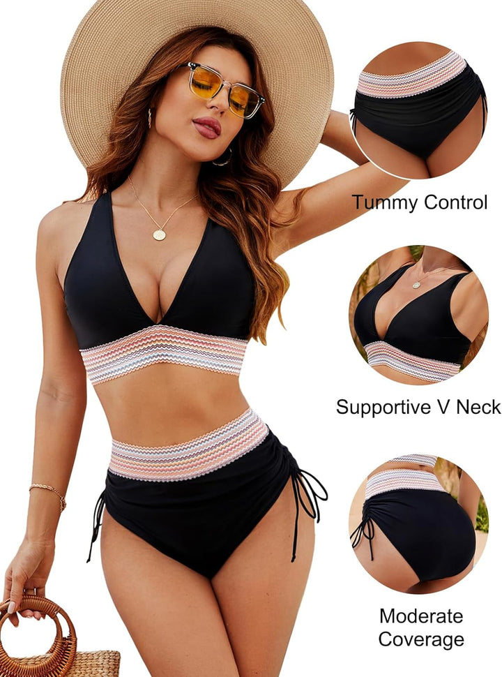 Lucy™ | Cropped Bikini with Tummy Control 1 + 1 Free