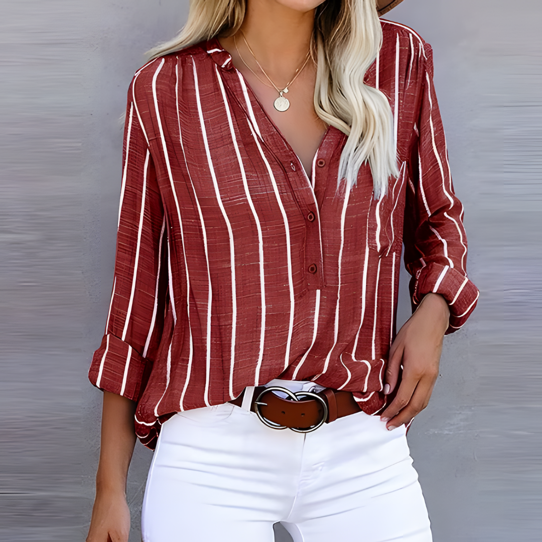 Bailey™ | Trendy Striped Women's Blouse