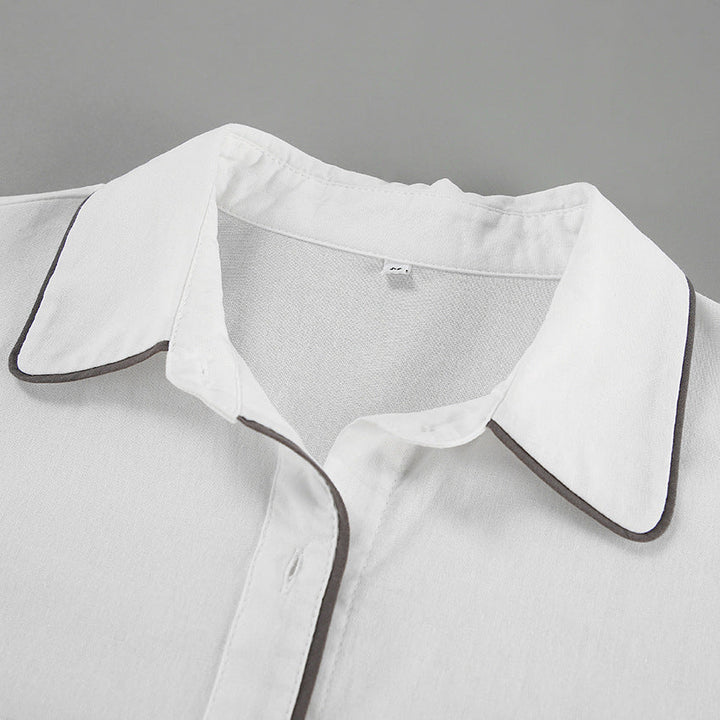 Marian™ | Belted Button-Up Set