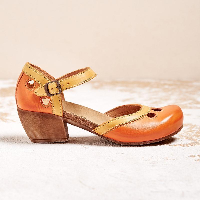 Amanda™ - Comfortable Low-Heel Sandals