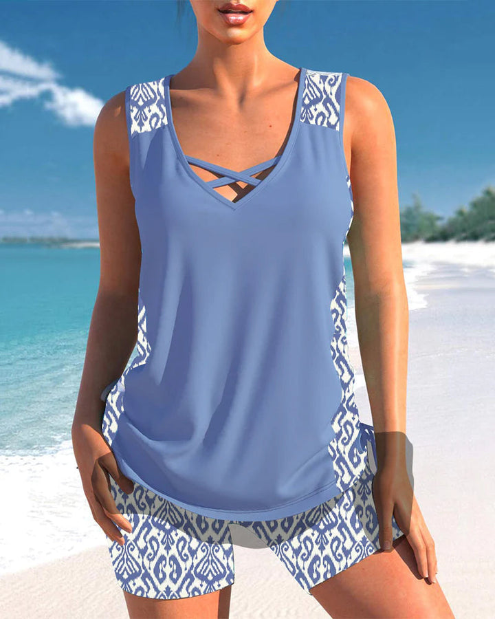 Andrea™ | Tummy-Control Tankini Set