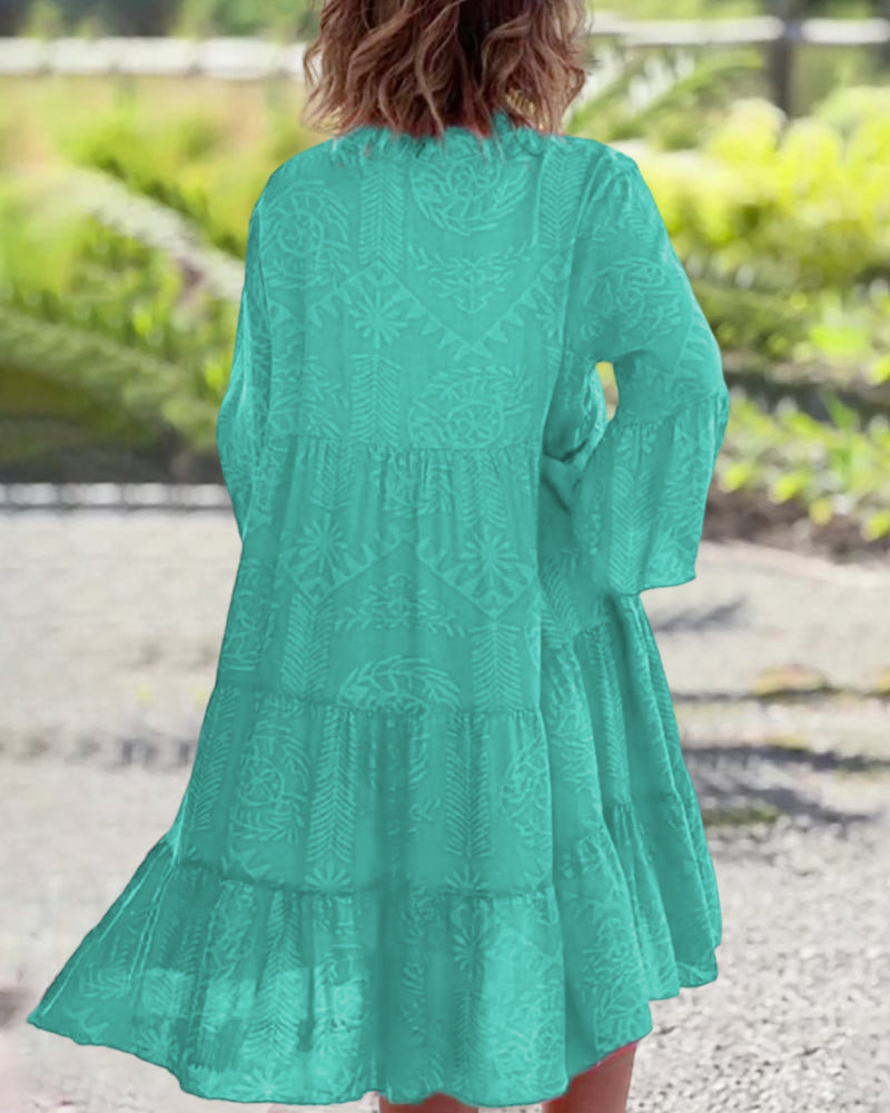 Sara™ | Boho Loose Sleeve Dress