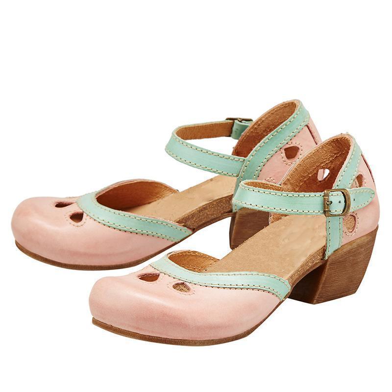 Amanda™ - Comfortable Low-Heel Sandals