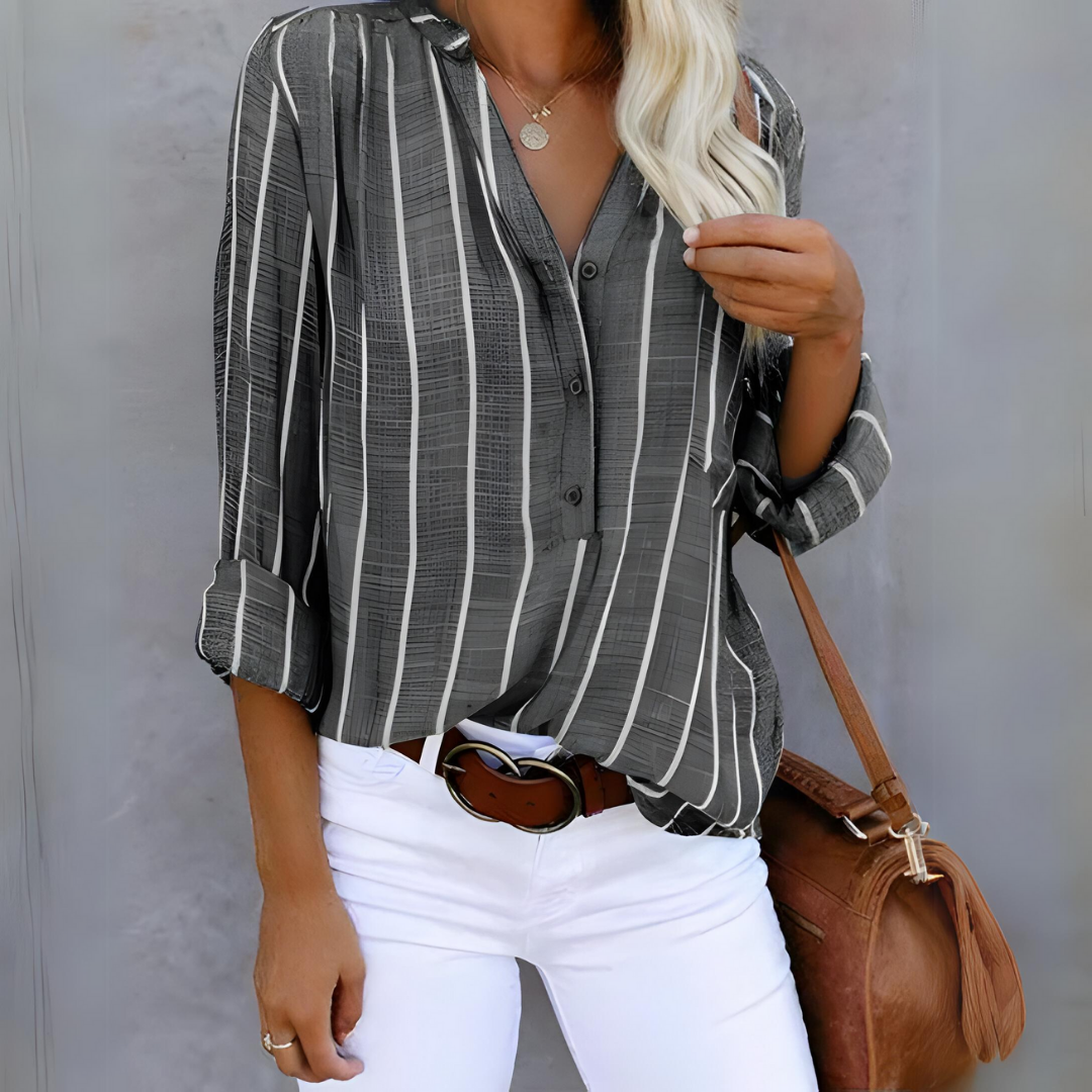 Bailey™ | Trendy Striped Women's Blouse