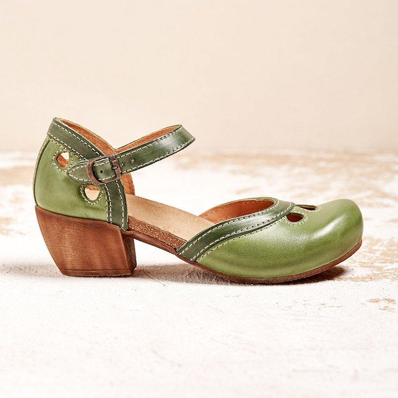 Amanda™ - Comfortable Low-Heel Sandals