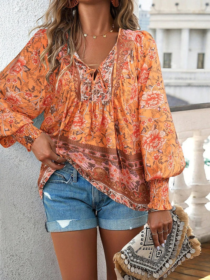 Jacey™ | Floral Printed Summer Top