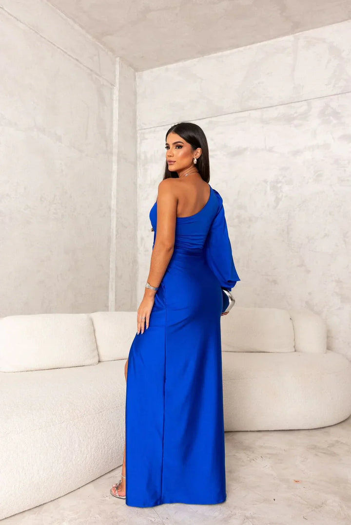 Aqua™ | Chic One-Shoulder Maxi Dress