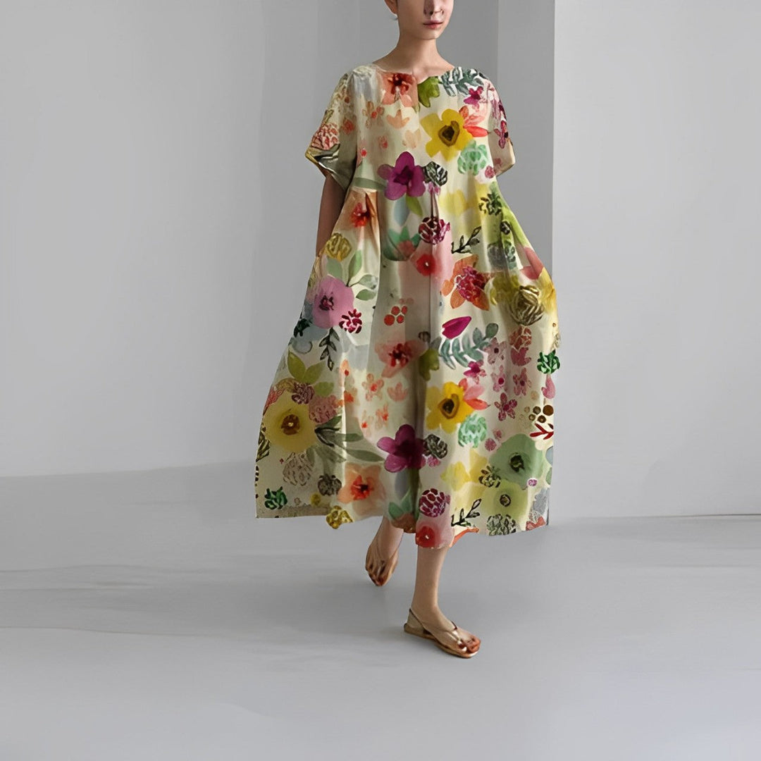 Sandy | Seaside Floral Dress