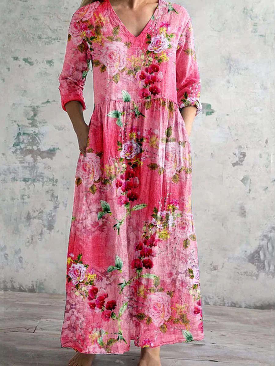 Ariane™ | Floral Maxi Dress