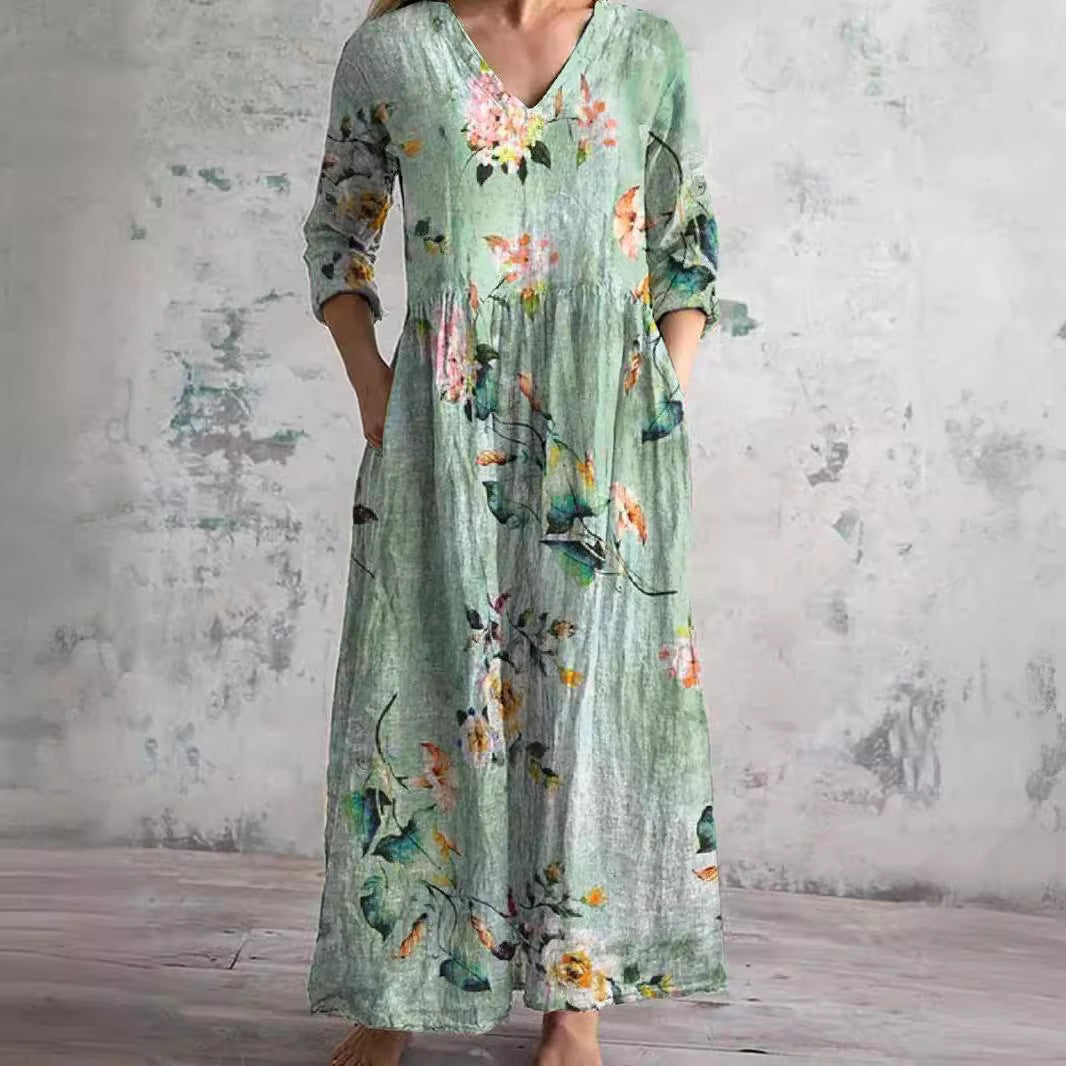 Ariane™ | Floral Maxi Dress