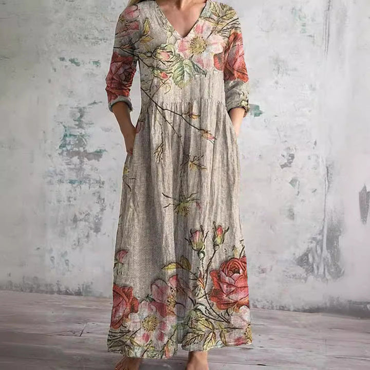 Ariane™ | Floral Maxi Dress