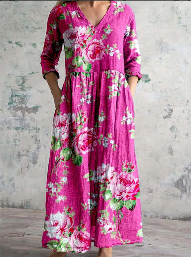 Ariane™ | Floral Maxi Dress