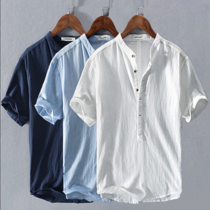 The Coastal Breeze ™ | Linen Shirt