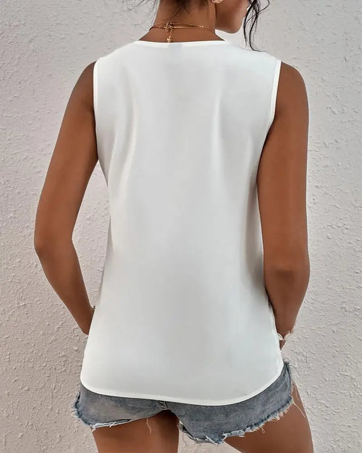 Astrid™ | Elegant V-Neck Top