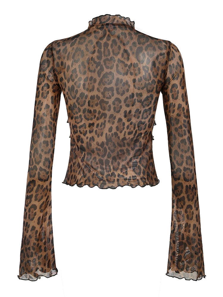 Bliss™ | Elegant Leopard Print Top