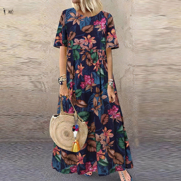 Summer™ | Coastal Floral Maxi Dress