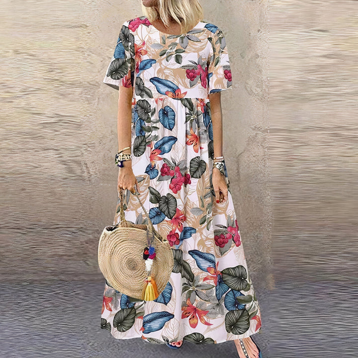 Summer™ | Coastal Floral Maxi Dress