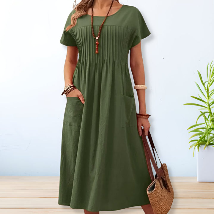 Hannah™ | Relaxed fit dress with tummy coverage