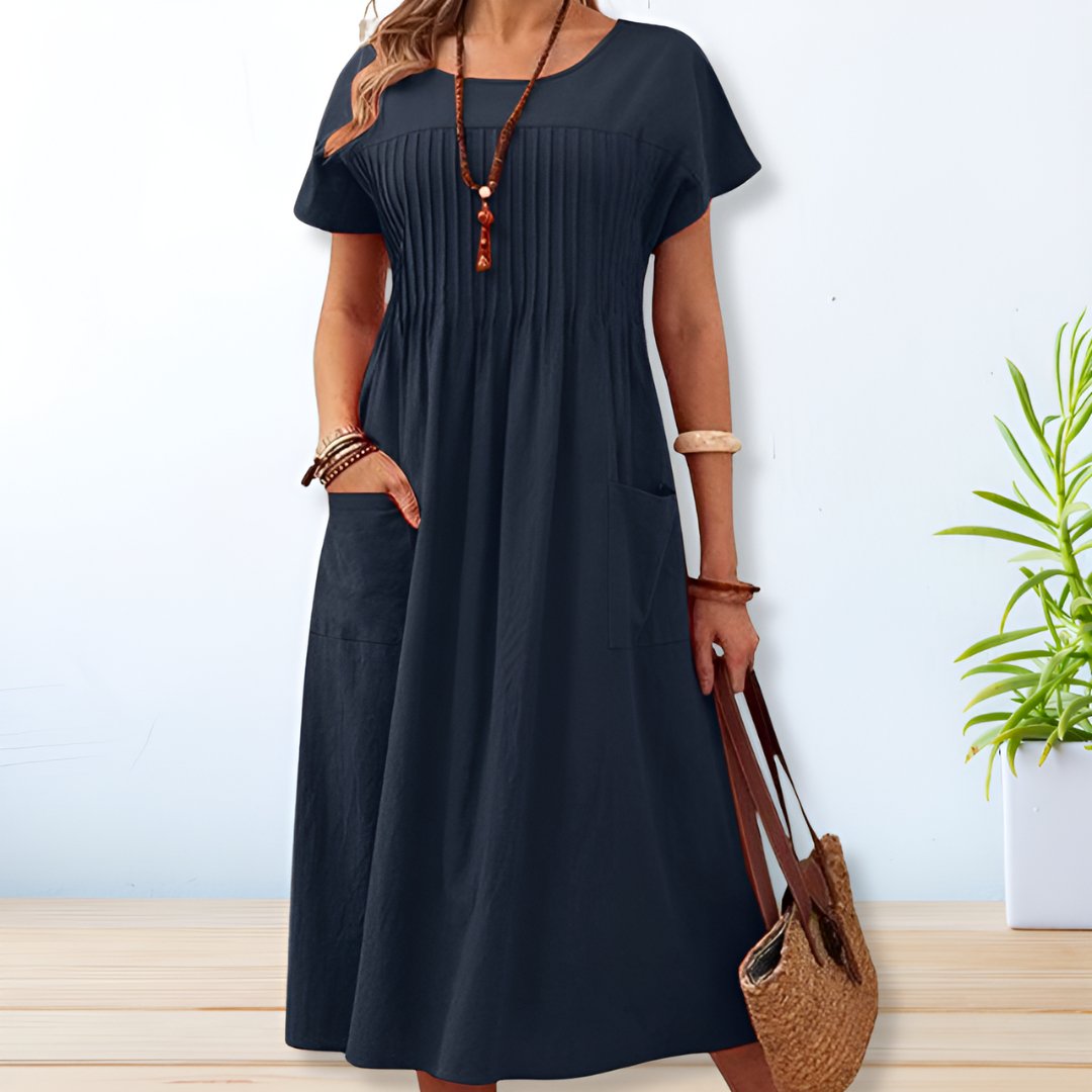 Hannah™ | Relaxed fit dress with tummy coverage