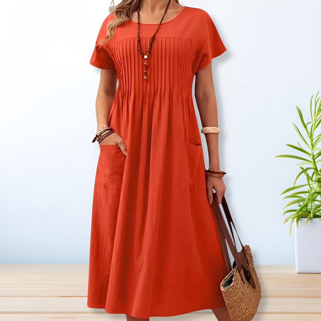 Hannah™ | Relaxed fit dress with tummy coverage