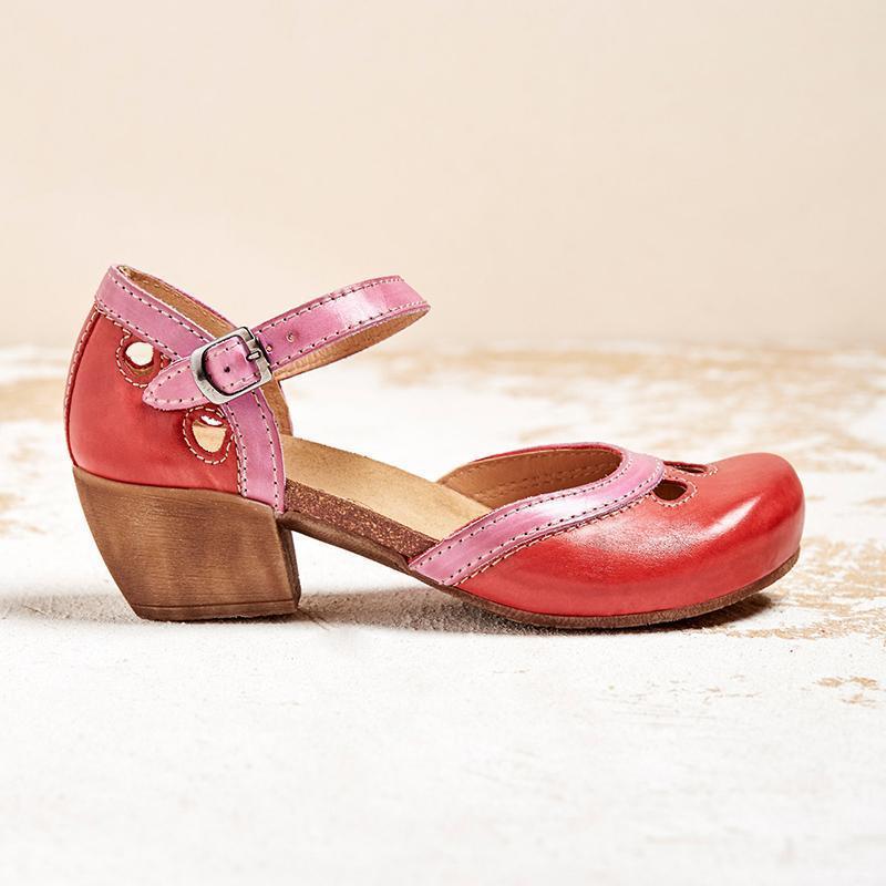 Amanda™ - Comfortable Low-Heel Sandals