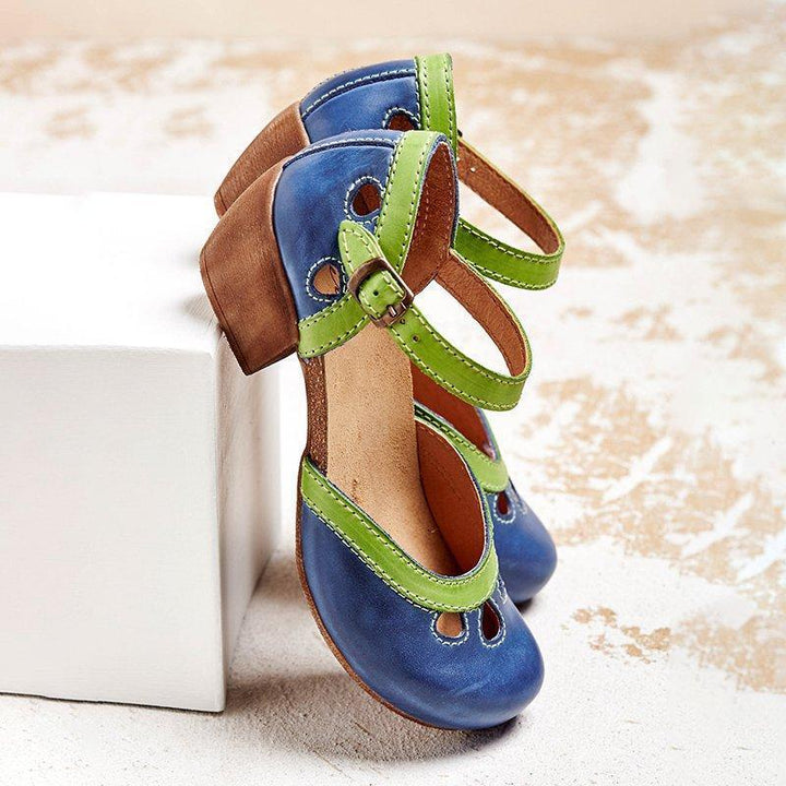 Amanda™ - Comfortable Low-Heel Sandals