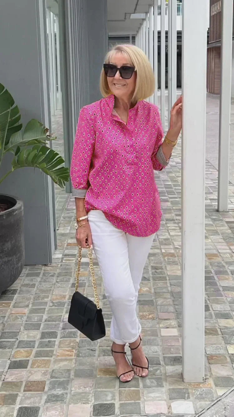 Kendra™ | Trendy Relaxed Fit Blouse