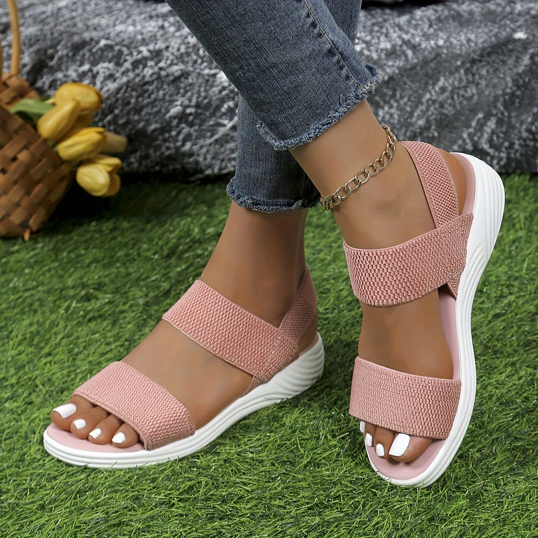 Emilia™ | Lightweight Stretch Sandals