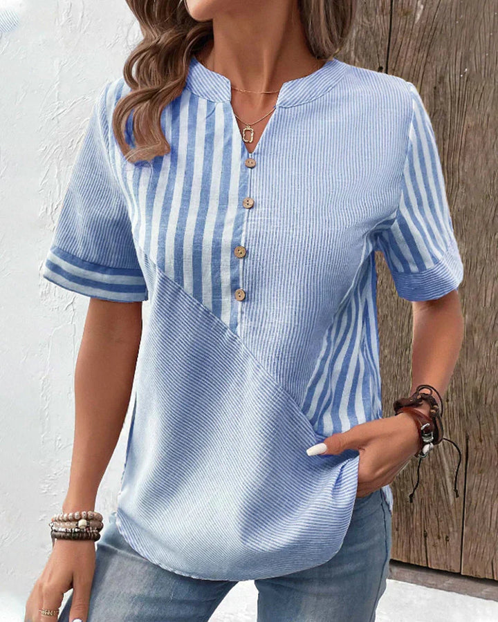 Dory™ | Elegant Striped Blouse