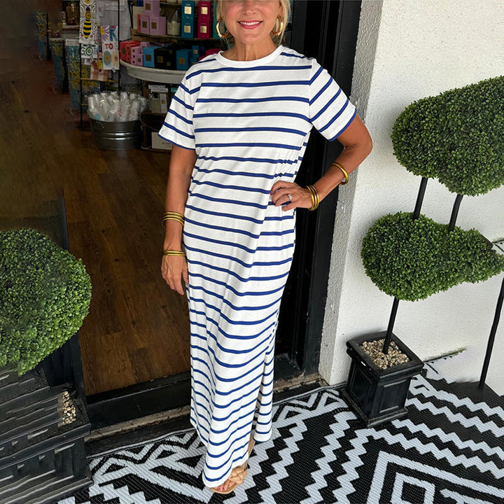 Hailey™ | Striped Maxi Dress