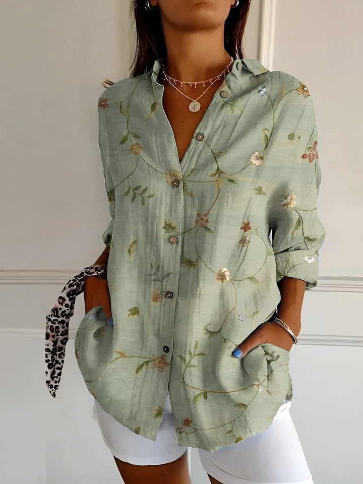 Casey™ | Printed Blouse Shirt